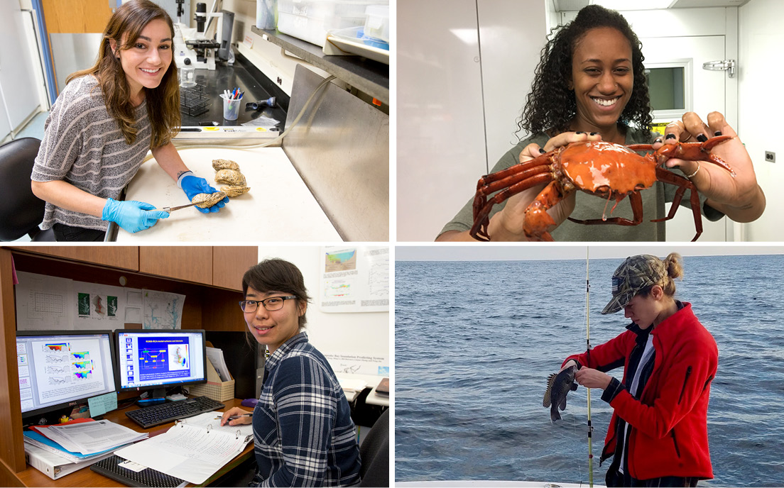 Four UMCES graduate students selected as Knauss Fellows